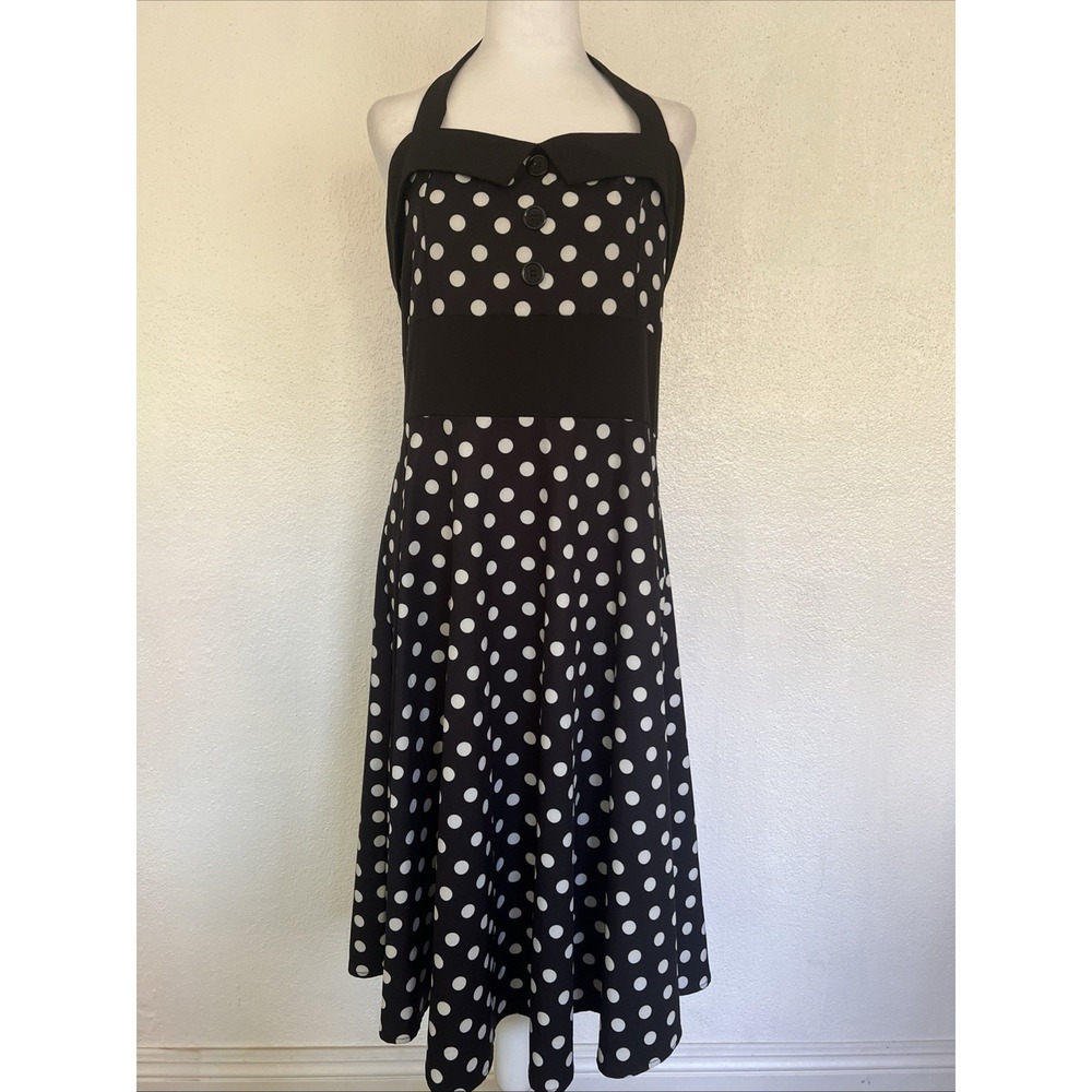 Ibtom Castle retro rockabilly princess ,Swing dress womens XXL Polcadot